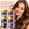 Cápsulas de Esencia para el Cuidado del Cabello con Aceite Marroquí KORMESIC Transfronterizo Aceite para el Cuidado del Cabello para Reparación y Nutrición del Cabello