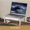 Monitor de Computadora de Oficina Soporte Elevado para Laptop con Cajón Estante de Almacenamiento de Escritorio Multifuncional Ajustable en Altura