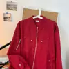 Chaqueta Deportiva Impermeable Estilo Piloto Americano para Hombre 2025 Otoño e Invierno Tendencia Nacional Ropa de Trabajo Cuello Alto Chaqueta de Béisbol
