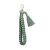 Cordão Curto para Celular de Alta Qualidade Feito à Mão com Design Floral, Corrente de Pulso para Celular Chaveiro Transfronteiriço para Mulheres