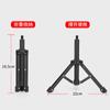 Suporte de mesa para microfone Levitt, tripé dobrável de metal, portátil, simples, suporte antichoque para microfone, acessórios para transmissão ao vivo