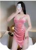 Lingerie sexy calcinha de veludo dourado sexy camisola marido e mulher roupa para flertar em casa tentação coquete multicolor uma geração de cabelo