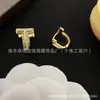 Toma Real de los Pendientes Clásicos Full Diamond de t', Versátiles, Modernos y Personalizados, Venta al por Mayor de Fábrica