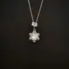 Colar Estrela Cadente de Cinco Pontas da Moda com Diamantes Cintilantes, Corrente Versátil Empilhável para Clavícula, Joias Populares Estilo Influenciador Atacado