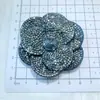 Atacado do Fabricante Novo Sapato de Vidro com Strass Fivela de Sapato Flor Joia Acessórios para Sapato Feminino Acessórios Decoração de Sapato com Diamante