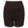 Nuevos Shorts de Yoga con Sensación de Segunda Piel 2026 para Mujer, Estilo Ins Europeo y Americano, Cintura Alta, Control de Abdomen, Levantamiento de Glúteos, Sin Costuras, Adecuados para Fitness al Aire Libre