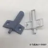 Manija de rebote para puerta de gabinete de fábrica, ala de avión de rebote simple y doble, amortiguador de tope de presión libre