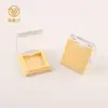 Caja Cuadrada Transparente con Tapa abatible para Rubor, Sombra de Ojos, Iluminador, Contorno, Maquillaje, Cosméticos, Empaque Portátil, Materiales de Empaque al por Mayor
