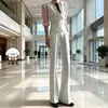 Pantalones de Traje Versátiles y con Caída de Moda Otoñales para Hombre Estilo Retro Japonés Fresco Casual Resistentes a las Arrugas de Gama Alta Micro-Campana Largos