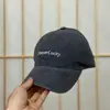 Gorra de Béisbol Simple Japonesa con Letra Lavada de Algodón Puro Suave para Mujer Primavera Verano Delgada Estudiante Unisex Visera Curva Gorra de Papá