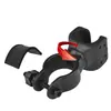 Clip de linterna en forma de U con rotación libre de 360 grados Clip soporte para luz de cuadro de bicicleta Clip para luz de bicicleta