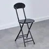 Cadeira de jantar, cadeira dobrável, banqueta, cadeira com encosto, portátil, para uso doméstico, moderna, minimalista, elegante, criativa, banqueta redonda, cadeira, cadeira de restaurante