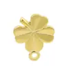 Ouro 18K real feito à mão diy pingente antigo brincos mantêm a cor chapéu de flor de cobre suporte de flor pulseira espaçador acessórios com contas atacado