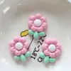Girassol Arco-Íris Brilhante DIY Feito à Mão Acessórios de Joalheria de Resina Atacado Anel de Cabelo Infantil Material de Geladeira Sul 2