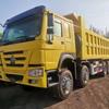 Sinotruk 380 Caballos de Fuerza Caja de Cambios de 10 Velocidades Cabina Hw76 Camión Volquete Howo Cif Extranjero