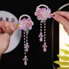 Tocados Estilo Chino Dinastía Han, Accesorios para el Cabello Estilo Antiguo para Niños, Pasador de Borla para Niña Pequeña, Accesorios de Disfraz Súper Hada para Bebé
