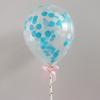 Globo de Confeti Sensación de Internet 5 pulgadas Transparente Fiesta de Cumpleaños Suministros para Hornear Decoración Globo de Mariposa con Purpurina