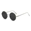 Gafas de Sol Nuevo Estilo Transfronterizas, Gafas de Sol Redondas Retro de Metal, Gafas de Sol Unisex, Gafas de Sol Polarizadas