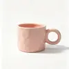 Tazas Creativas y Lindas para Niñas, Tazas de Café de Alta Gama con Diseños de Estrellas, Tazas de Cerámica para Regalo Navideño