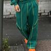Suéter suelto con letras bordadas de marca de moda europea y americana, ropa urbana de hip hop Y2K para hombres y mujeres, traje superior