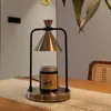 Lámpara de Cera Derretida Europea, Americana y Coreana Lámpara de Vela Derretida Lámpara de Dormitorio Lámpara de Mesa Simple Amazon Atenuación Programada Lámpara de Fragancia Lámpara de Aromaterapia