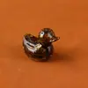Cascalho de Cristal Natural Resina Micro-Paisagem Pato Pequeno Ornamento de Resina Venda Direta da Fábrica Decoração de Mesa para Casa