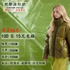 Tela para chaqueta de plumón 10D 0.15 nylon con cuadrícula material impermeable, a prueba de plumón, tela ligera para ropa de exterior