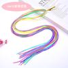Nuevo para mascotas gatos y perros de pelo largo universal cuerda de color trenza de pelo linda colorida lana diversificada trenzado arbitrario