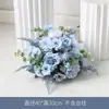 Decoración de boda, bola de flores para camino, columna de flores, juego de columnas romanas, decoración de mesa de postres, escaparate de centro comercial, flor de seda para champán