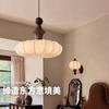 Lámpara de Madera Maciza Estilo Medieval Retro Estilo Chino de Gama Alta para Dormitorio Sala de Estar Estudio Araña de Seda Estilo Chino Nuevo Francés