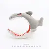 Acessório de Cabeça Desenho Animado Fofo, Tiara Divertida de Dinossauro, Tiara de Tubarão Super Fofa, Para Lavar o Rosto, Tirar Fotos, Grampo de Cabelo para Performance de Adultos e Crianças