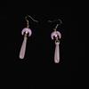 Bolsa de la Suerte de Aretes Florales de Estilo Chino Nuevo, Nuevos Aretes de Gancho Populares, Aretes Niche de Alta Gama, Aretes Únicos, Joyería de Estilo Chino