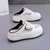 Zapatos de malla transpirable para mujer Q8995 2026 verano finos blancos versátiles deportivos para estudiantes para mujer