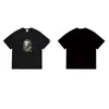 Verão 2026 Novo Estilo 260g Bape Cabeça de Macaco Manga Curta Comércio Exterior Transfronteiriço Tops Camiseta Casal Masculino e Feminino