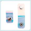 Fita de Fio Bonito Botão Set Fivela PVC Cabo de Enrolamento Laser Transparente Cabo de Dados Cabo de Fone de Ouvido Desktop Organizer