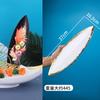 Molde para Sashimi Molde de Carámbano Hielo Redondo Tallado en Hielo Postura de Mariscos Decoración Día del Salmón Plato de Material Decoración