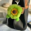 Pingente de Girassol para Provas de Vestibular e Enfermagem, Incentivo de Formatura, Chaveiro Inspirador, Decoração de Mochila, Presente, Pingente de Bolsa de Pelúcia