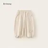 Ropa Infantil Youbao 2026 Pantalones Casuales para Niños Pequeños con Tema de Gato y Adorno de Encaje, Pantalones Jogger para Niñas, Pantalones Sueltos de Color Sólido para Niños