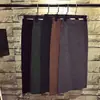 Falda de Punto para Mujer, Nuevo Estilo Otoño/Invierno 2026, Cintura Alta, Longitud Media, Abertura, Ceñida, Estilo Trendy Ins