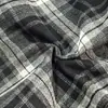 Tela de Cuadros Estilo Americano, Franela de Sarga Cuadros Grandes, Camisas de Otoño e Invierno, Chaquetas, Faldas, Tela de Cuadros, Fábrica