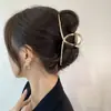 Pinza de Tiburón de Metal de Alta Gama para Mujer Accesorios para el Cabello Grandes Cabello Muy Largo Volumen Pinza de Agarre Múltiple Pinza para el Trasero de la Cabeza Tocado