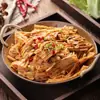 Fideos anchos de camote, fideos de taro, fideos finos, platillos fríos, platillos estofados, productos secos, olla caliente, olla caliente picante, ingredientes de cristal, envío gratis, uso comercial