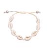 El Collar de Conchas Más Popular de Amazon Set de Collares de Perlas Europeos y Americanos Set de Collar Cuadrado de Concha Rota Pulsera