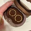 Anillo de Serpiente con Diamantes Estilo Retro Francés Estilo Old Money para Mujer Lujo Ligero Simple Combinable Nicho de Alta Gama Anillo de Cola de Serpiente