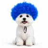 Peluca de mascota con explosiones, cabeza explosiva blanca, accesorios de cosplay de Halloween, tocado, foto de perro divertido