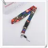 Porta-crachá, cordão para celular, cordão de pescoço cultural, etiqueta tecida bordada de motocicleta, chaveiro de motocicleta, acessório de ombro