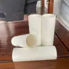 Tubo de Papel Blanco Sin Polvo Personalizado de Fábrica Tubo de Papel para Toallas de Papel Núcleo de Papel Tubo de Papel para Embalaje Tubo de Papel Kraft Blanco