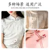 Botones de Perla de Resina, Botones de Hongo Semicirculares Coloridos, Botones Perlados, Botones de Camisa, Botones de Cheongsam, Accesorios para Ropa, Botones Decorativos