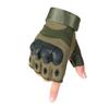 Guantes de montar tácticos de medio dedo para hombre, resistentes, transpirables, resistentes al desgaste, guantes tácticos protectores antideslizantes para ciclismo.