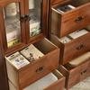 Gabinete Cubo de Madera Maciza Cajón Gabinete Estrecho con Puerta 20/25/30/37/45 Gabinete para Espacios Pequeños Almacenamiento para Espacios Pequeños Librero Alto